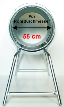 Für Rohrdurchmesser 55 cm